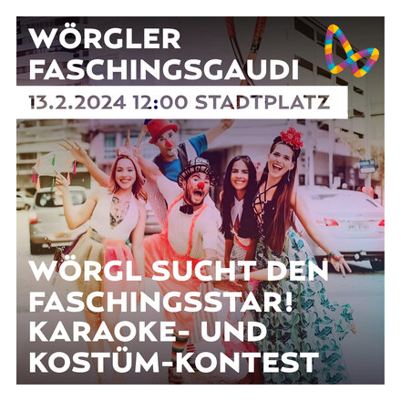 Einladung zur Wörgler Faschingsgaudi 2024