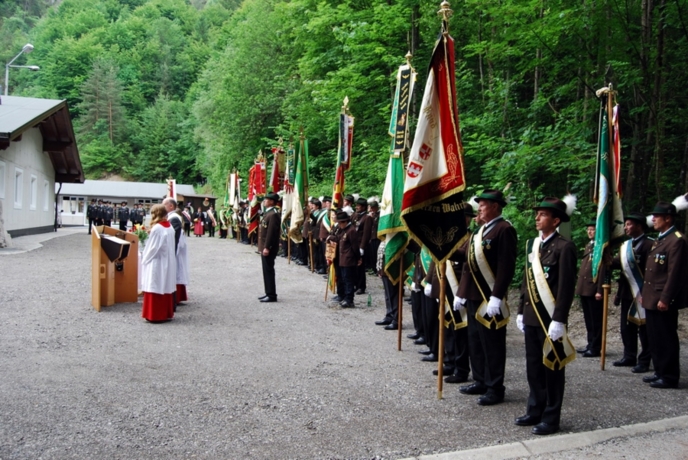 Eröffnungsfeier mit Fahnenabordnungen Eröffnungsfeier mit Fahnenabordnungen
