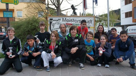 Die erfolgreichen Wörgler Wettkämpfer.