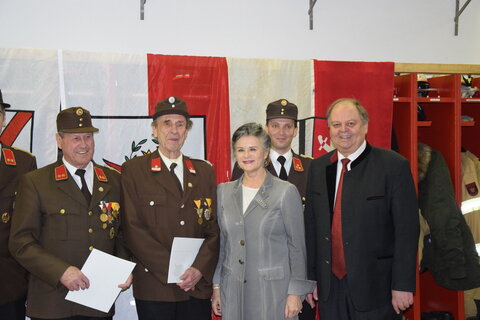 Erfreuliche Jahreshauptversammlung der FF Bruckhäusl