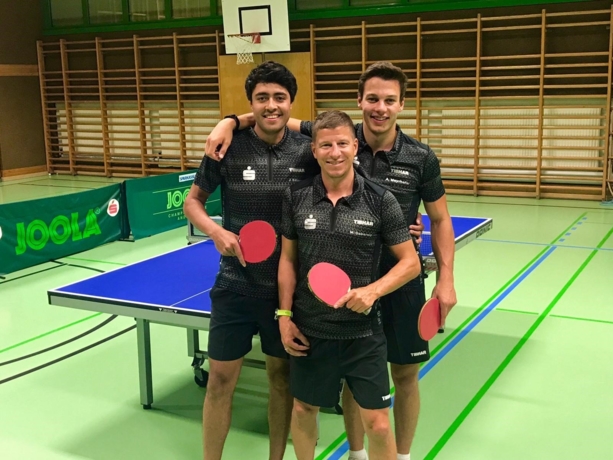 v.r. Alexander Mayrhofer, Markus Dabernig und Jaron Edlinger v.r. Alexander Mayrhofer, Markus Dabernig und Jaron Edlinger