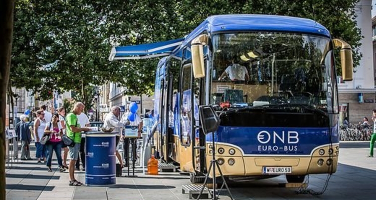 Euro- Bus macht am 2. August beim City Center Halt! Euro- Bus macht am 2. August beim City Center Halt!