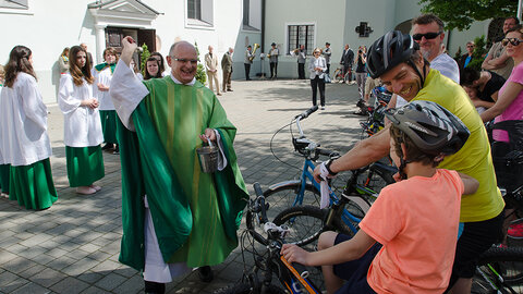 Fahrradweihe am 21. Mai 2017