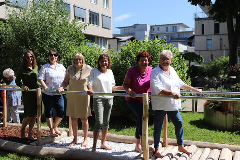 Feierliche Eröffnung des Sinnespfades
