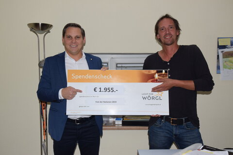 Fest der Nationen 2019 spendet € 1.955,-