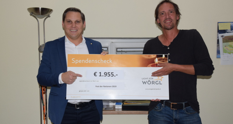 Fest der Nationen 2019 spendet € 1.955,- Fest der Nationen 2019 spendet € 1.955,-