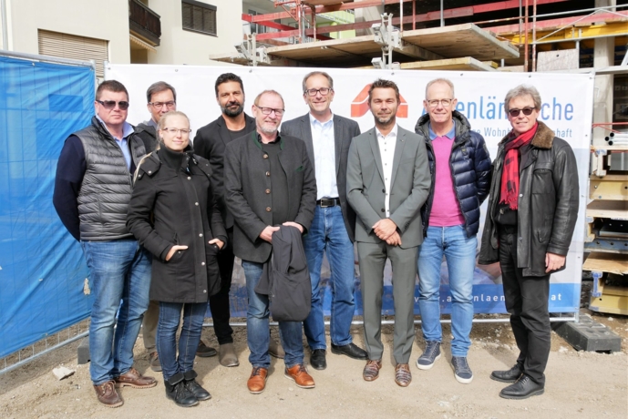 Firstfeier am Fischerfeld Firstfeier am Fischerfeld