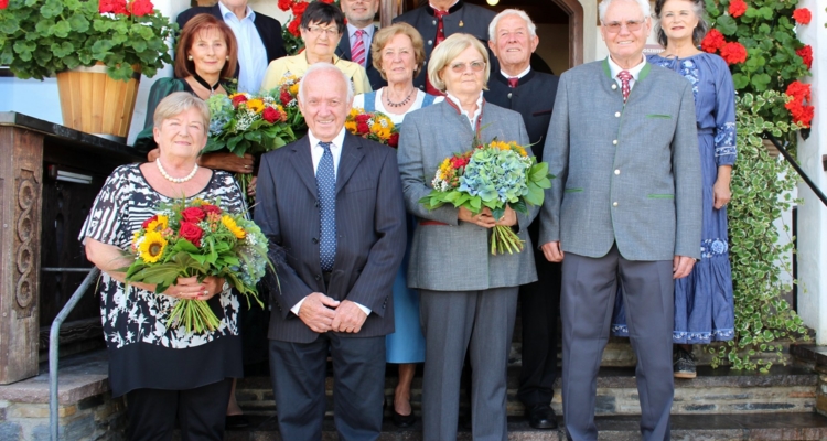 Gruppenfoto Jubelpaare Gruppenfoto Jubelpaare