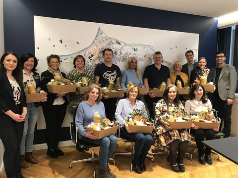 Gratulation – Mitarbeiter Stadtgemeinde