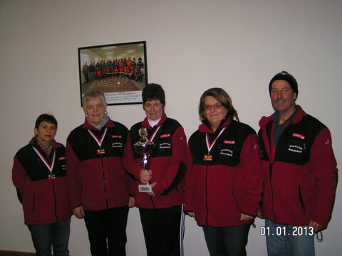 von links nach rechts: Lanner Roswitha, Rauch Elisabeth, Ager Burgi , Grad Karin und Landesfachwart Lanner Johannes 