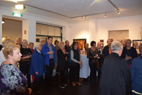 Großer Andrang bei Ausstellung