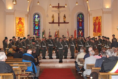 Großer Österr. Zapfenstreich in der Stadtpfarrkirche