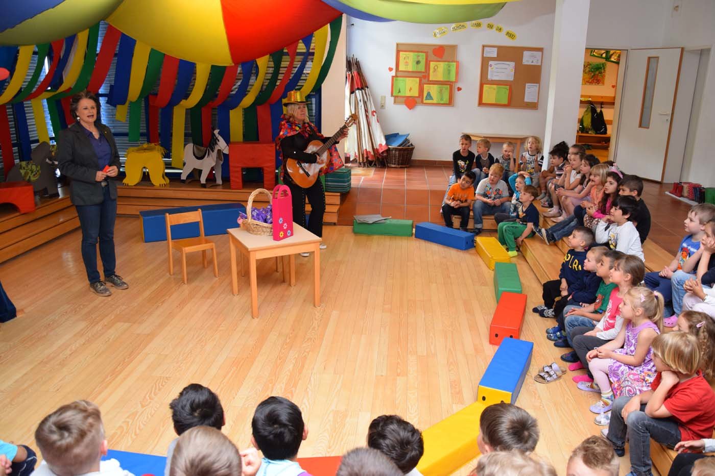 Manege frei für Kreativität: Zirkuszauber zum Ausmalen im Kindergarten!