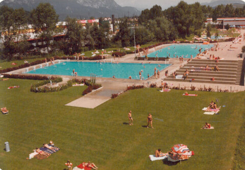 Museumshoagascht: Schwimmen in Wörgl