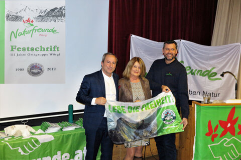 Naturfreunde Wörgl feierten 111-jähriges Bestehen