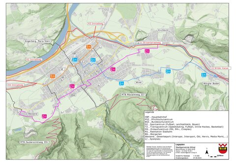 Neuerungen im Radwegenetz