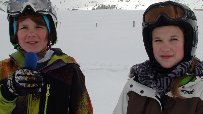 Die zwei Buddys in Obertauern. Die zwei Buddys in Obertauern.