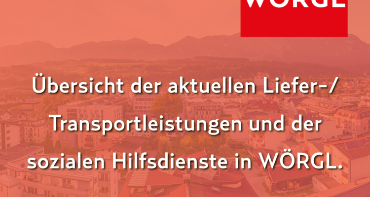 Online- und Lieferangebote des lokalen Einzelhandels in Wörgl Online- und Lieferangebote des lokalen Einzelhandels in Wörgl