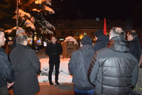 SPÖ Wörgl gedenkt den Opfern des Faschismus