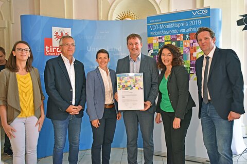 Stadtwerke Wörgl mit VCÖ-Mobilitätspreis ausgezeichnet