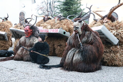 Traditionelles Perchtentreffen 