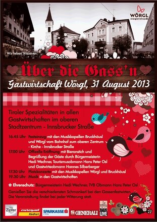 Über die Gass´n, 31. August 2013