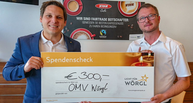 Verkauf von Softdrinks hilft „Licht für Wörgl“ Verkauf von Softdrinks hilft „Licht für Wörgl“