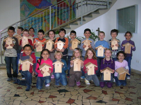 Vogelschutzprojekt an der VS Wörgl