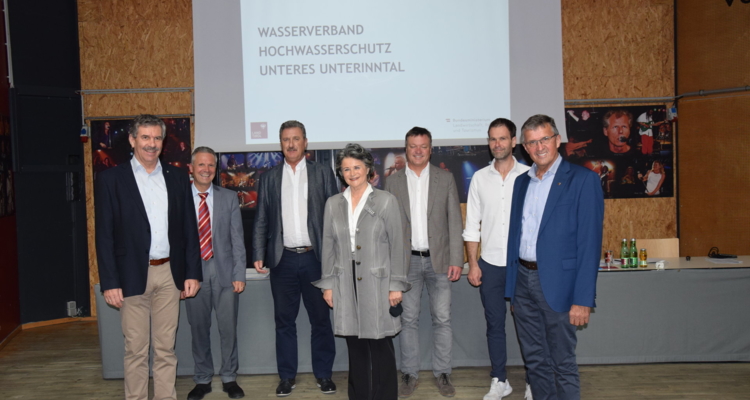 Wasserverbände im Unterinntal konstituiert: Hochwasserschutz in den Händen der Gemeinden Wasserverbände im Unterinntal konstituiert: Hochwasserschutz in den Händen der Gemeinden