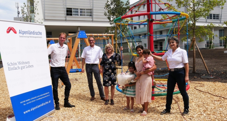 Wohnanlage der Alpenländischen in Wörgl übergeben Wohnanlage der Alpenländischen in Wörgl übergeben