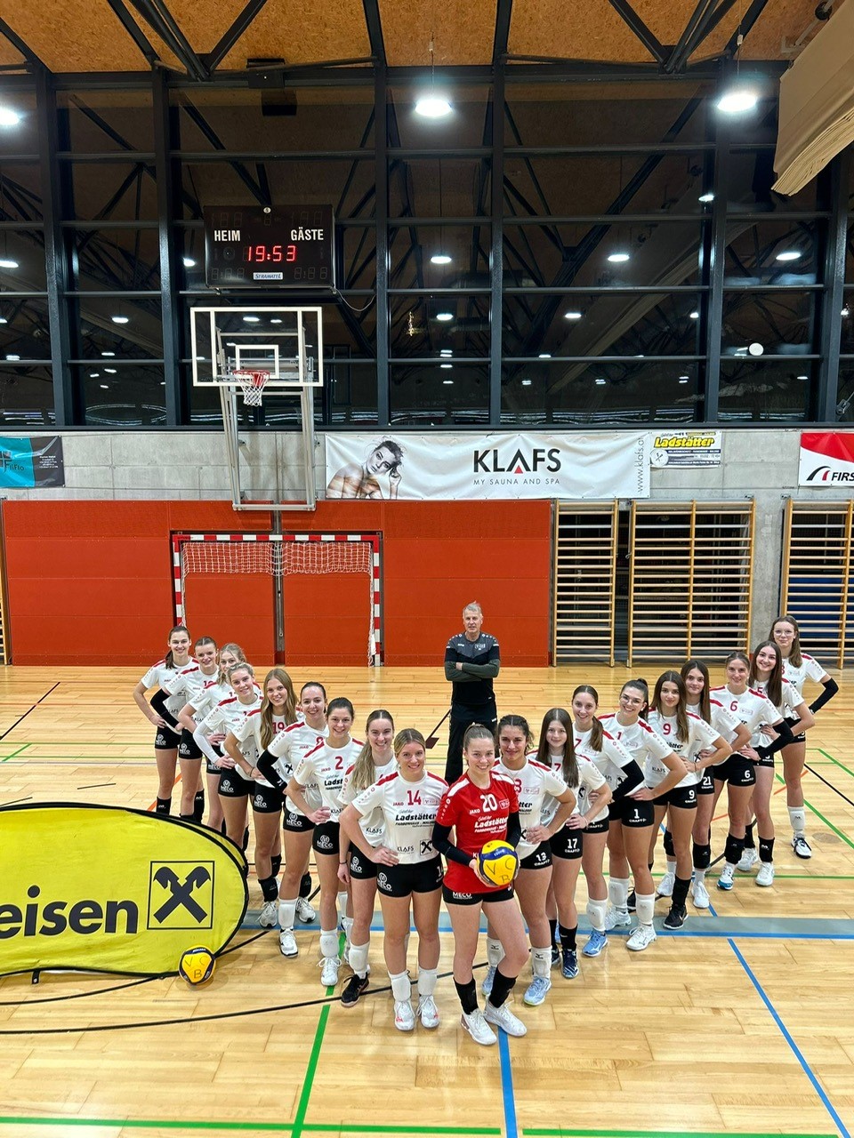 Zugeschlagen haben die VCB Damen! News Gemeinde Woergl