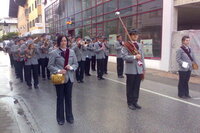 Stadtmusikkapelle Wörgl beim Maiblasen