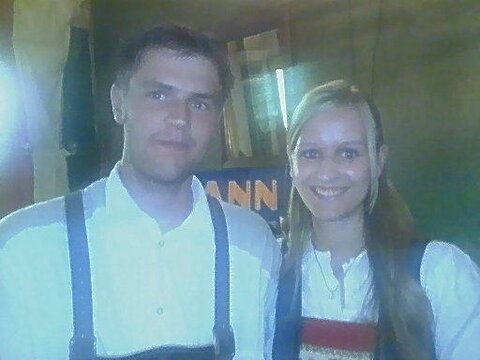 Obmann Michael Strasser und Ortsleiterin Ingrid Egger