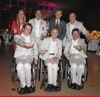 hinten von links  Fr. Mag. Petra Huber Chef, Johann Achrainer, Staatssekretär Dr. Reinhold Lopatka, Alfred Bauhofer, vorne von links Andreas Gratt, Hubert Aufschnaiter, Werner Müller 