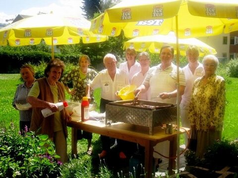 Foto der Grillrunde des SH-Wörgl