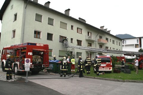 Foto der Feuerwehr Wörgl im Einsatz