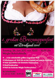 1. großes Wörgler Breznsuppenfest mit Dirndlgaudi 