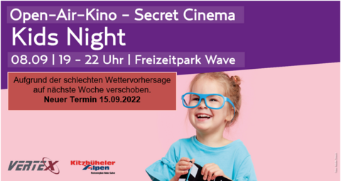 ABGESAGT: Open-Air-Kino "Kids Night"