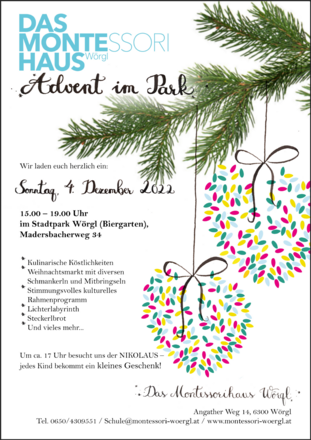 Advent im Park