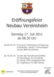 Programm der Eröffnungsfeier