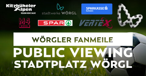 Fanmeile mit Public Viewing 