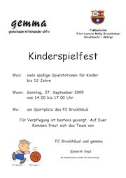 Kinderspielfest Bruckhäusl
