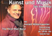 Kunst und Musik mit Harald Widschwenter&TheThirdManBand