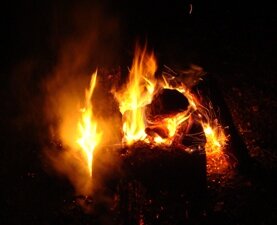 Schamanischer Heilkreis im Tipi