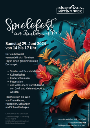 Spielefest am Zauberwinkl