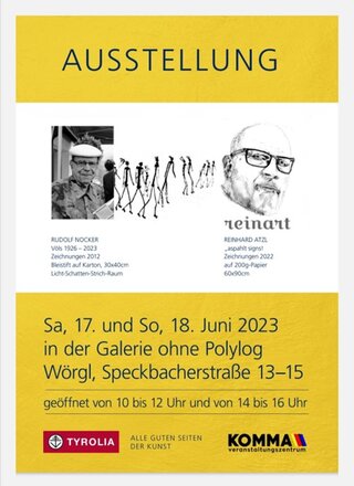 Vernissage - Atzl / Nocker Zeichnungen & Installation