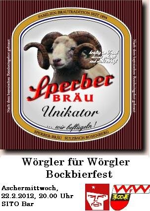 Wörgler für Wörgler-Bockbierfest