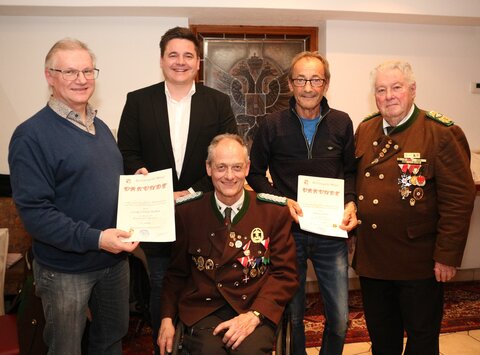 Ehrung 25 Jahre Mitgliedschaft