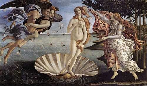 Boticelli, DieGeburtDerVenus