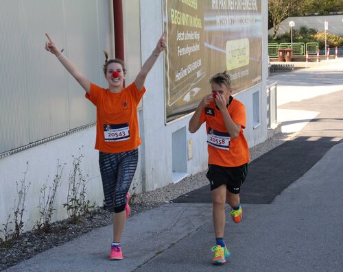 Zieleinlauf, ob groß oder klein, sie waren alle dabei!